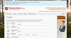 Desktop Screenshot of palivove-drevo.org